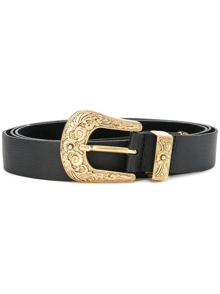 floral buckle belt