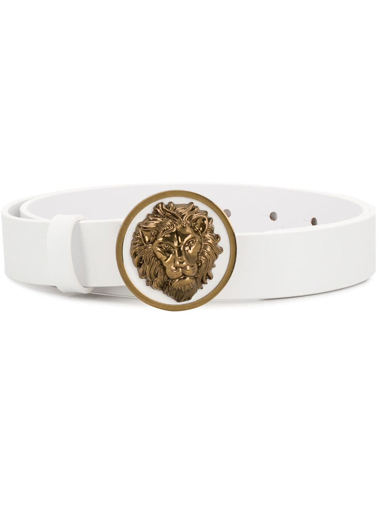 Lion embellished belt