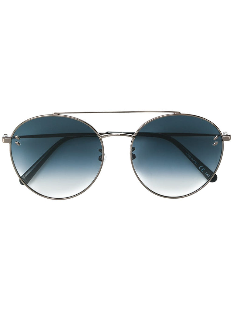 tinted aviator sunglasses