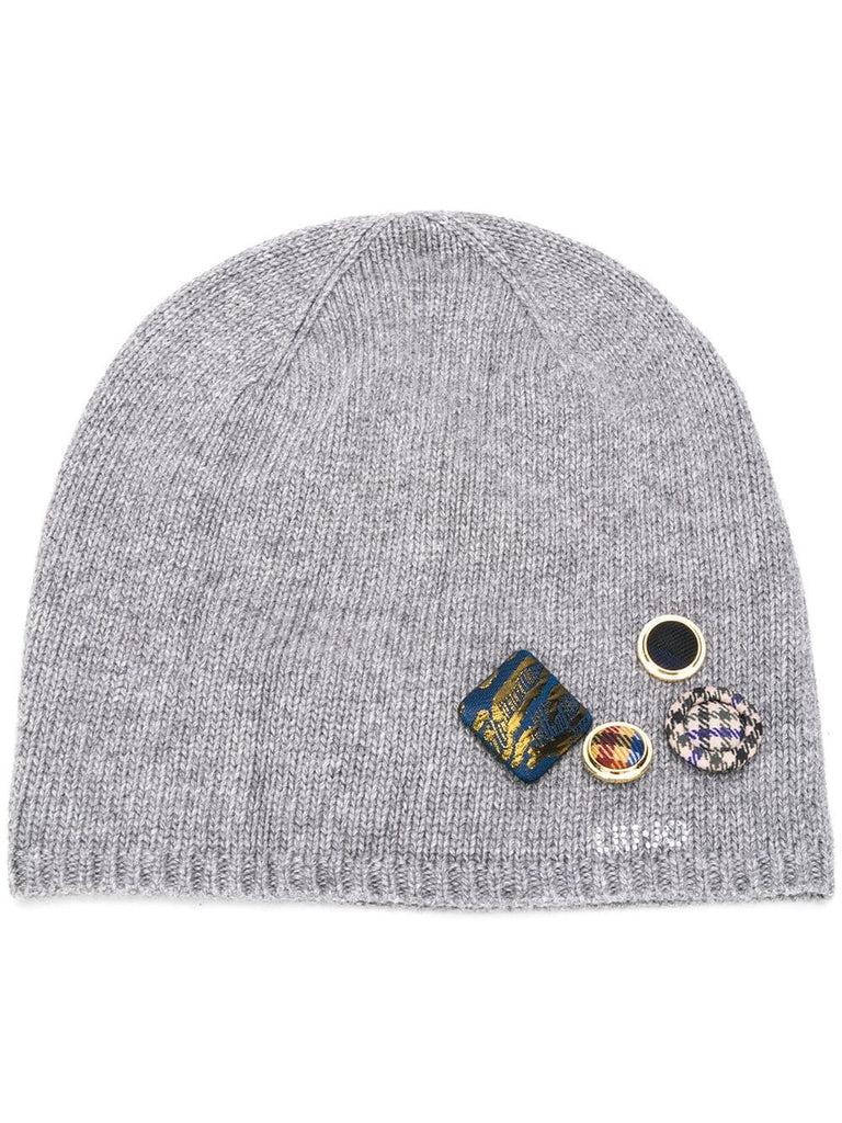 pin details beanie