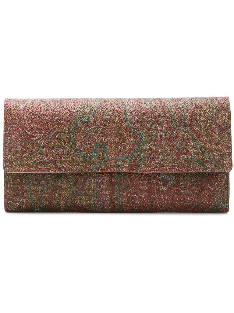 paisley print purse