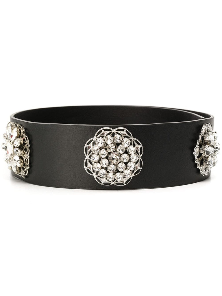 crystal embellished belt