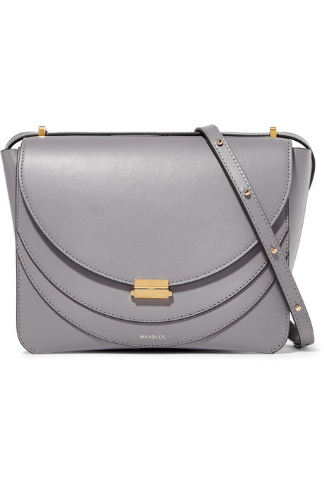 Luna leather shoulder bag