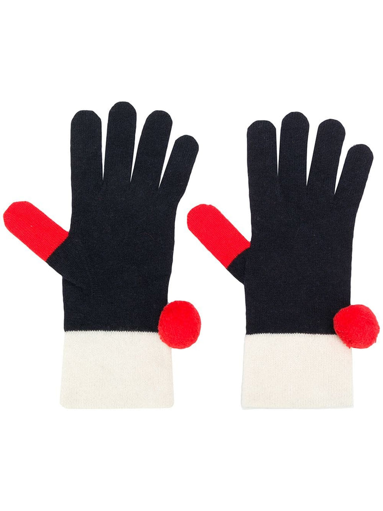 pompom gloves