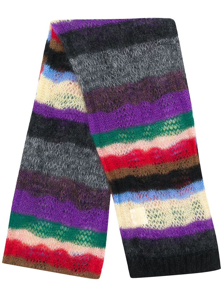 oversize knitted scarf