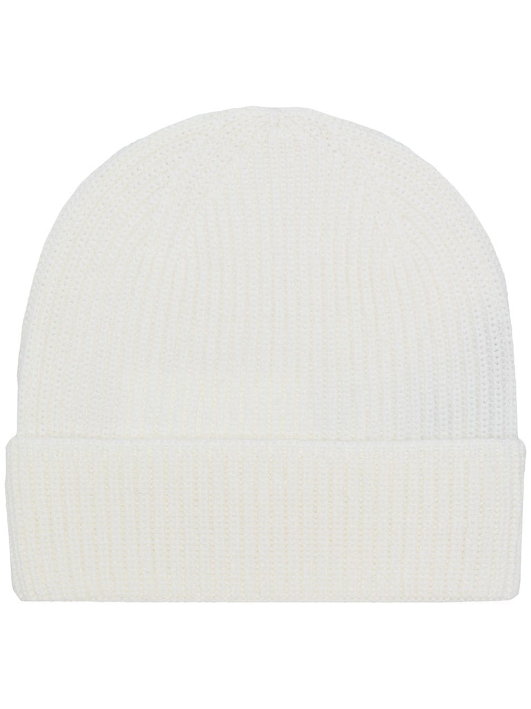 ribbed knit beanie