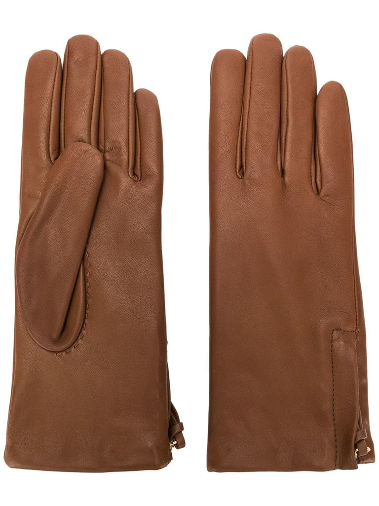 side zipped gloves