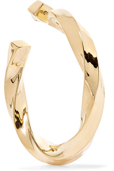 Martinus gold-tone hoop earring