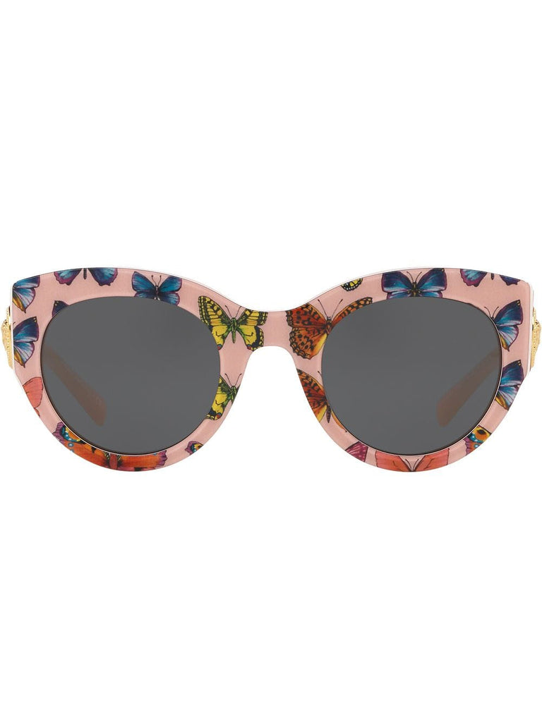 Tribute butterfly print sunglasses