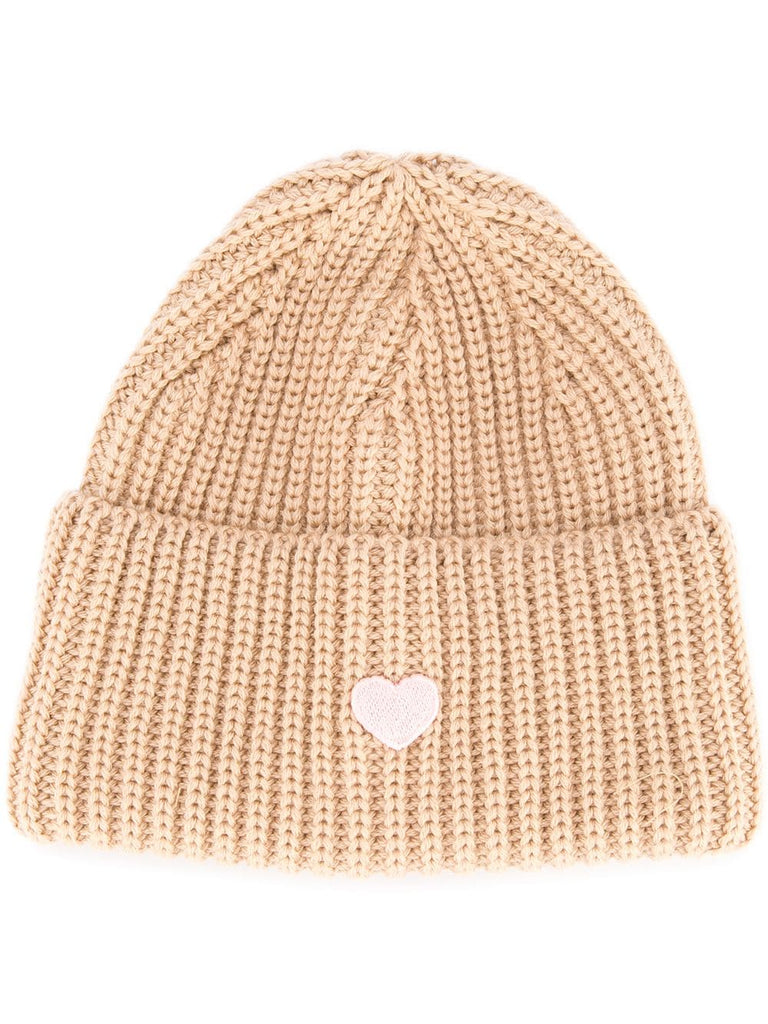 heart logo beanie