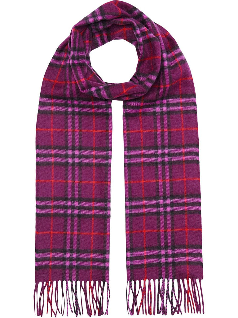 The Classic Vintage Check Cashmere Scarf