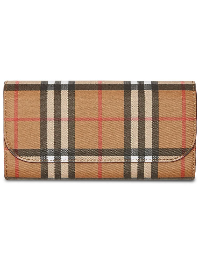 Vintage Check Continental Wallet