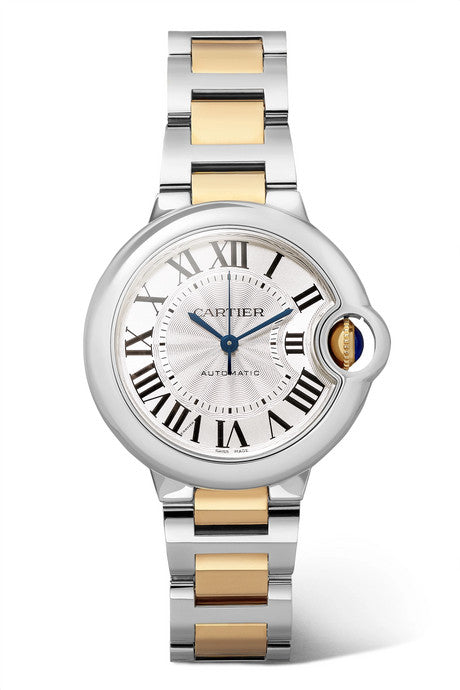 Ballon Bleu de Cartier 33mm 18-karat gold and stainless steel watch