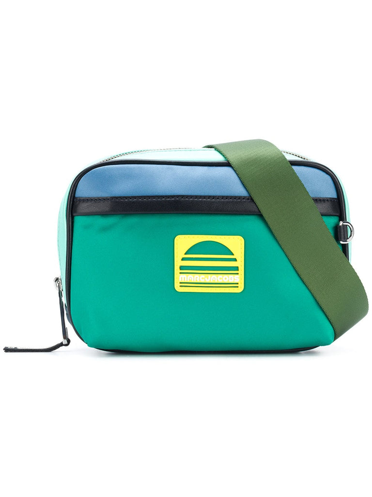 colour block camera bag