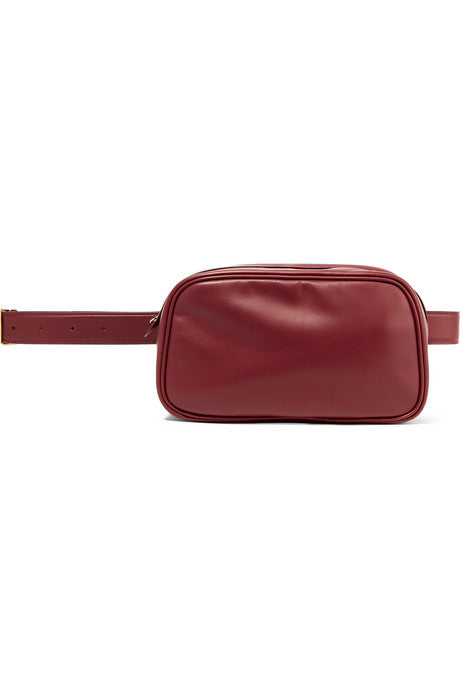 Leather belt bag