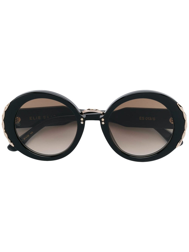 round tinted sunglasses