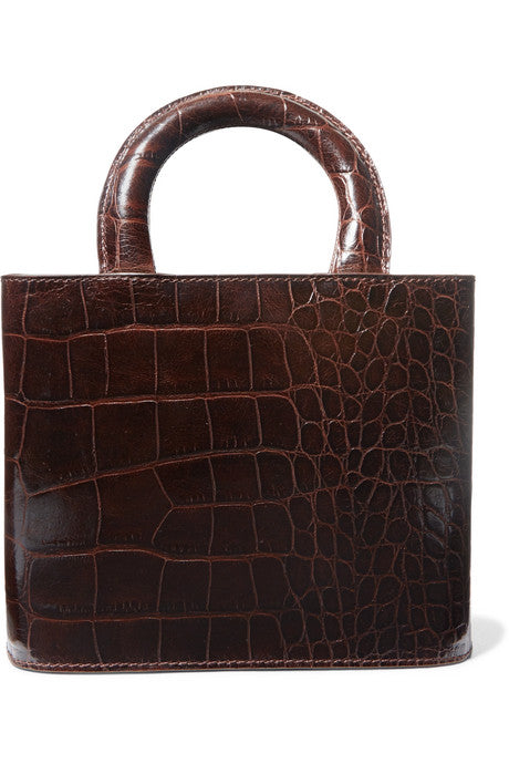 Nic croc-effect leather tote