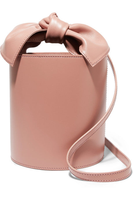 Sophie mini leather bucket bag