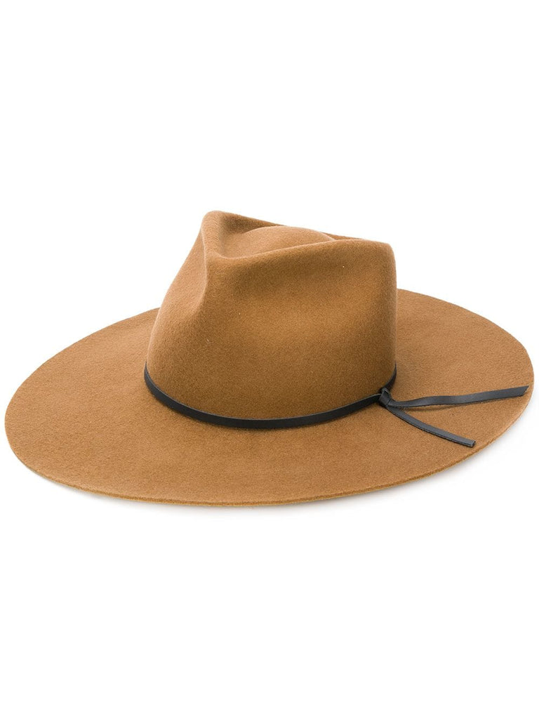 trim fedora hat