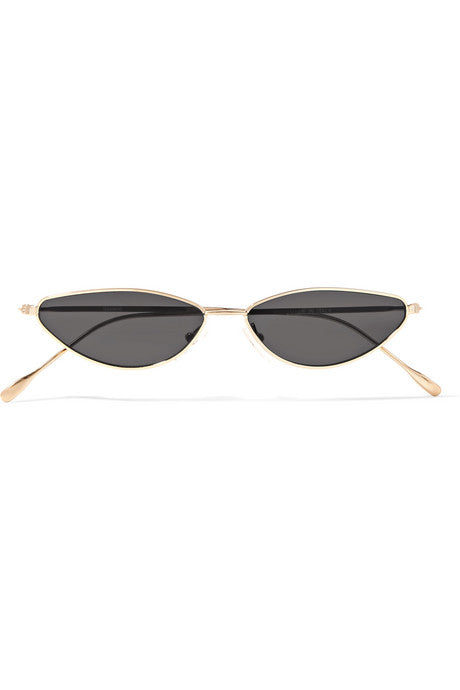 Nimbin cat-eye gold-tone sunglasses