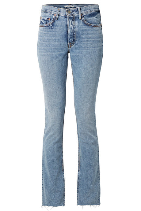 Addison high-rise flared jeans