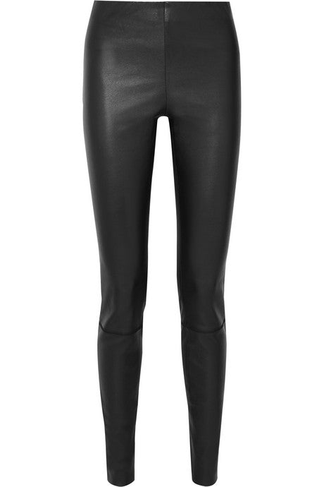 Elenasoi stretch-leather leggings