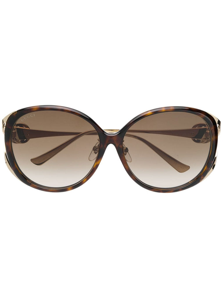 round oversized sunglasses