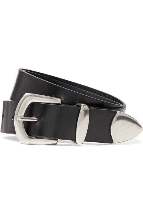 Tazee leather belt