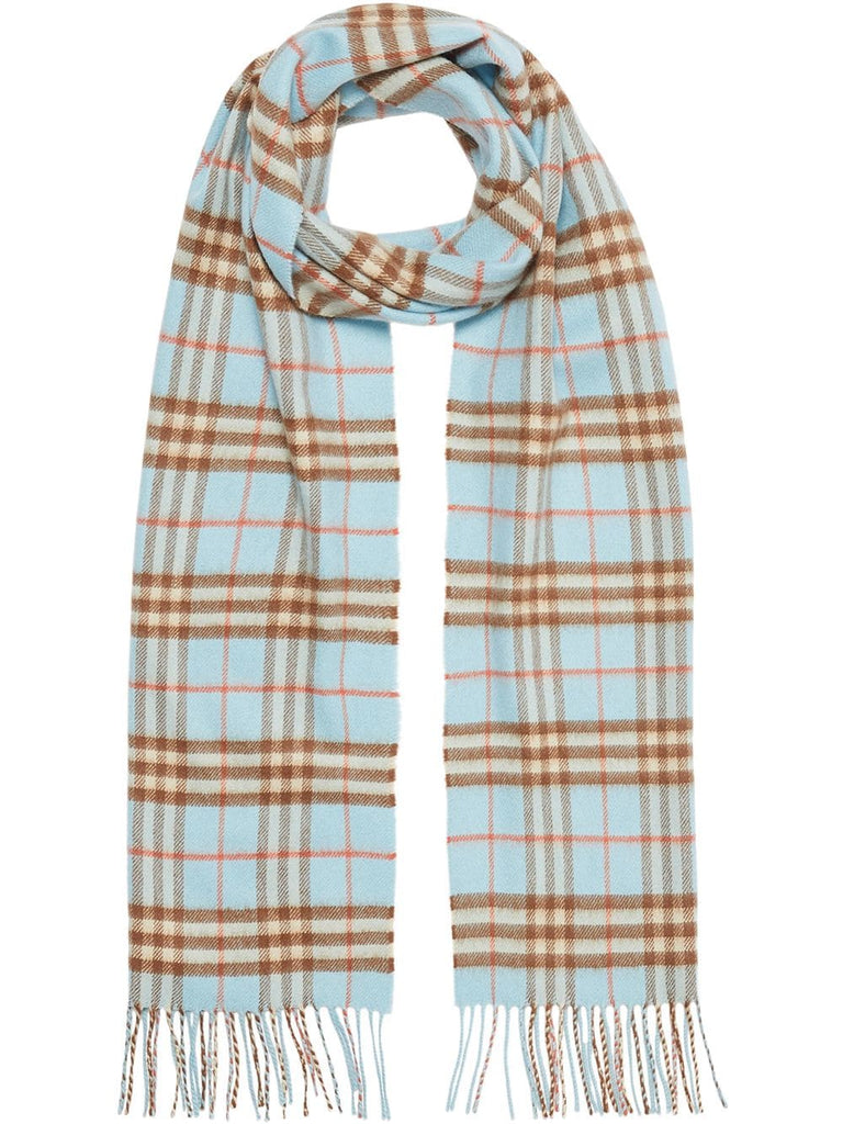 The Classic Vintage Check Cashmere Scarf