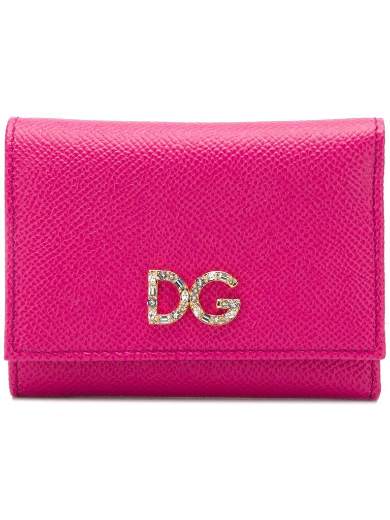 crystal embellished Dauphine wallet