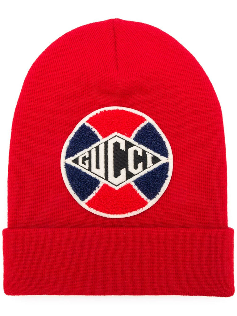 baseball patch beanie