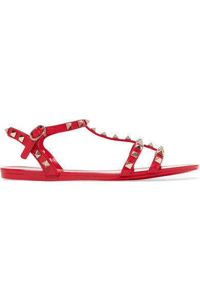 Valentino Garavani The Rockstud rubber sandals