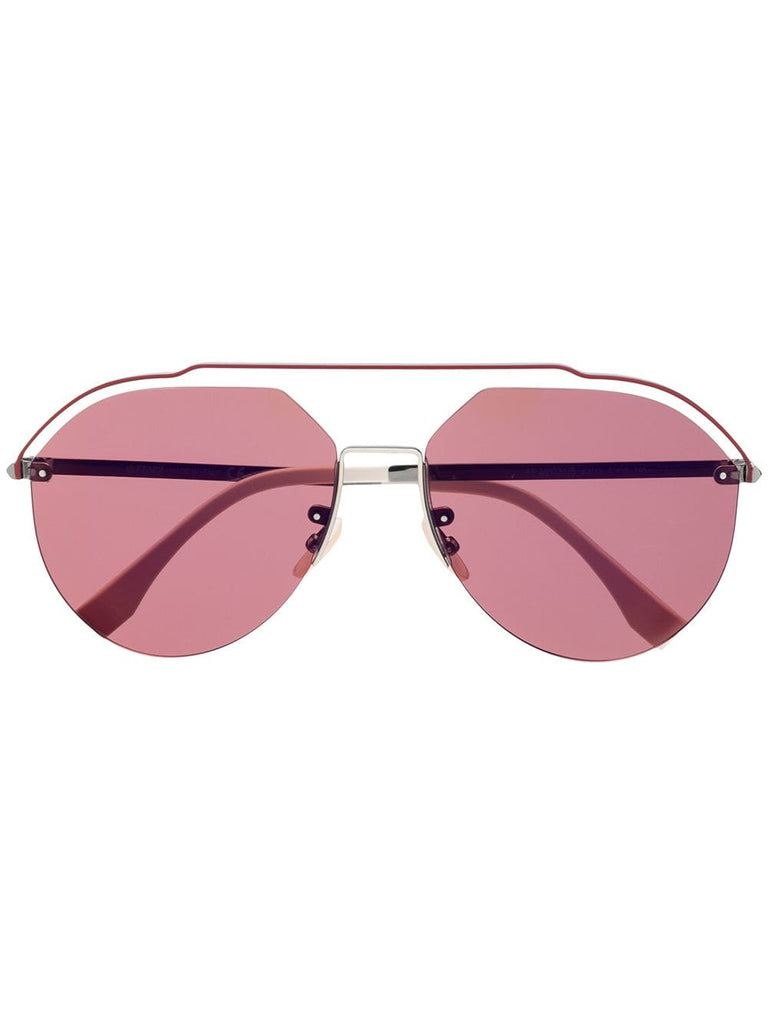 aviator frame sunglasses