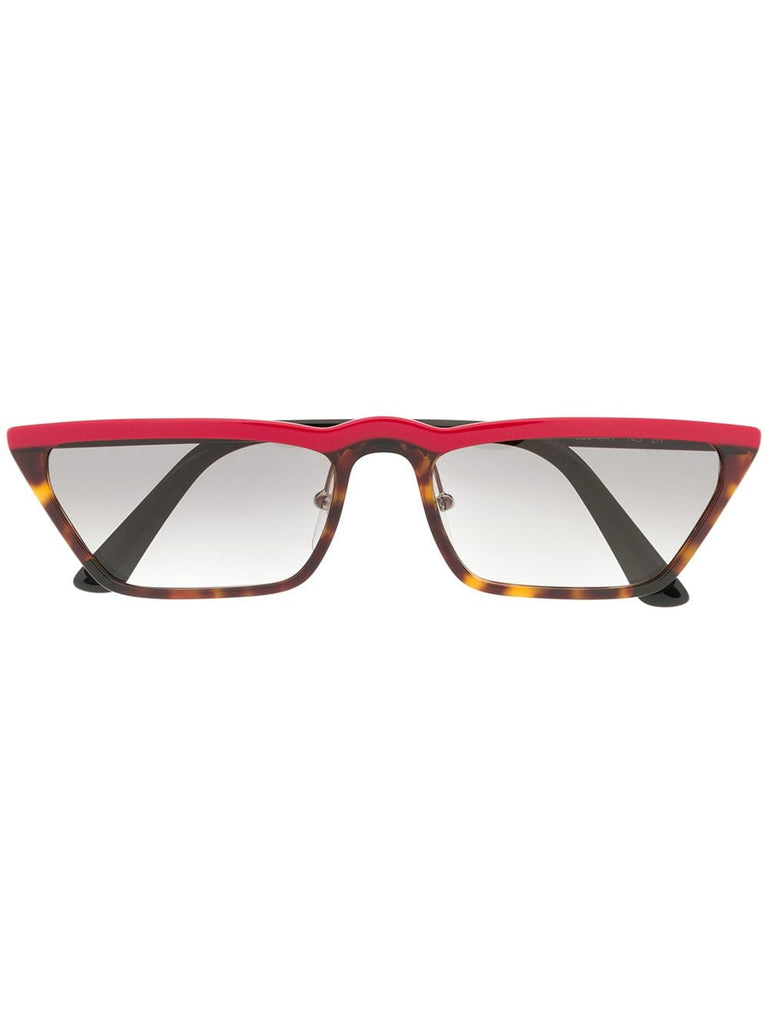 rectangular cat eye sunglasses