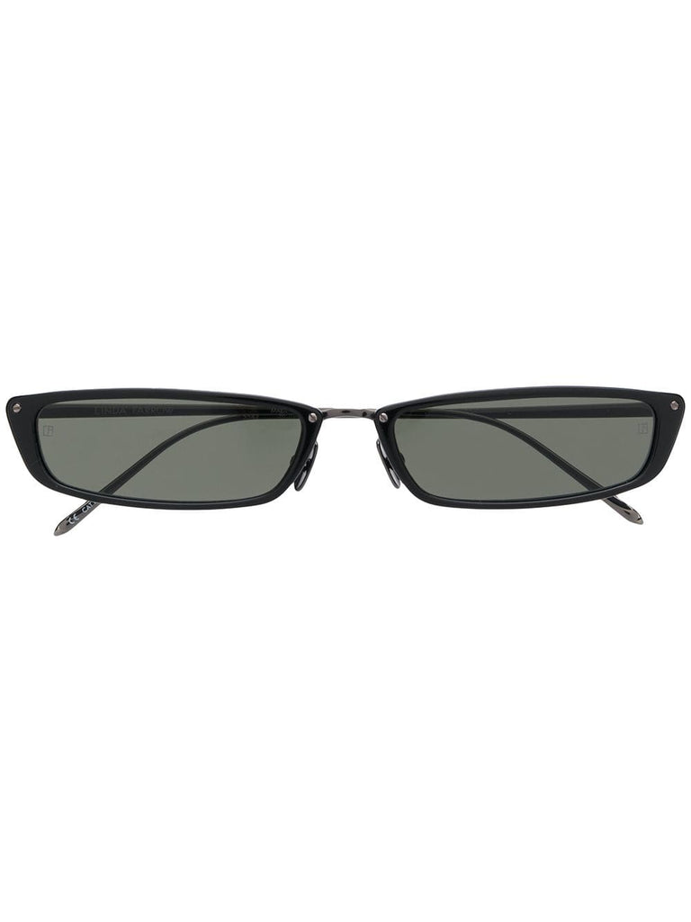 rectangular frame sunglasses