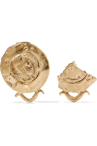 La Passione Di Napoli gold-plated earrings