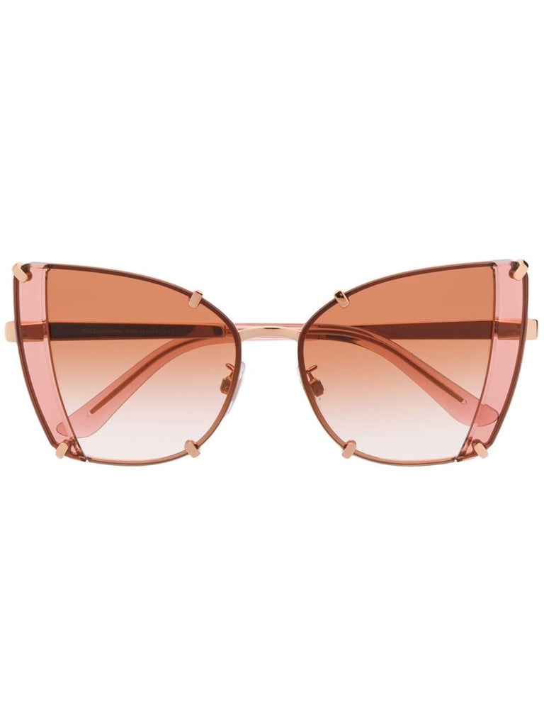 faceted butterfly sunglasses