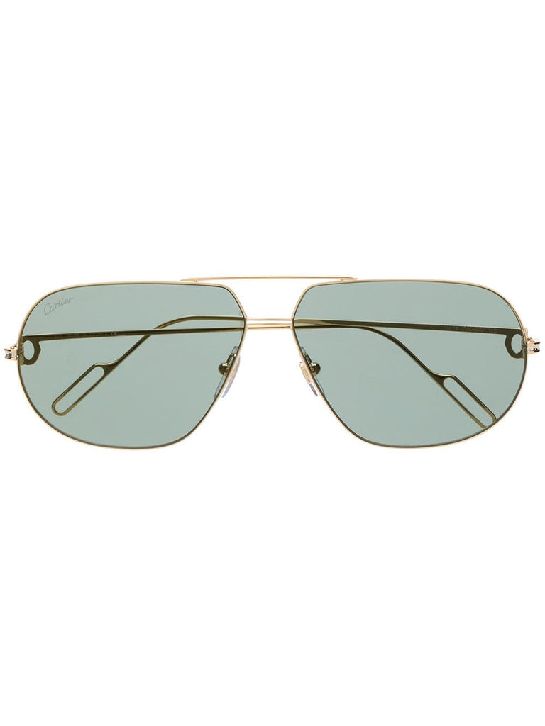 aviator-style sunglasses