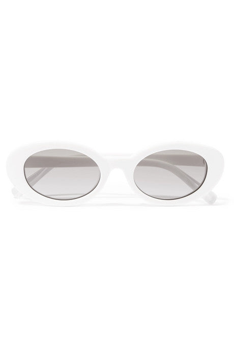 McKinley oval-frame acetate sunglasses