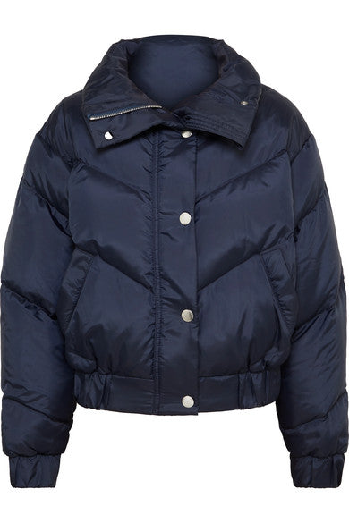 The Snowbird quilted down ski jacket