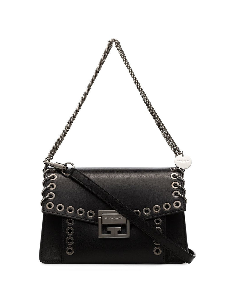 black GV3 leather crossbody bag