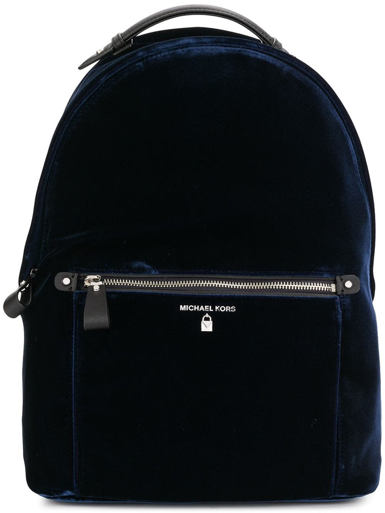 large navy backpack