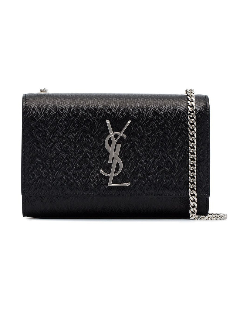 black Kate small grained leather cross body bag