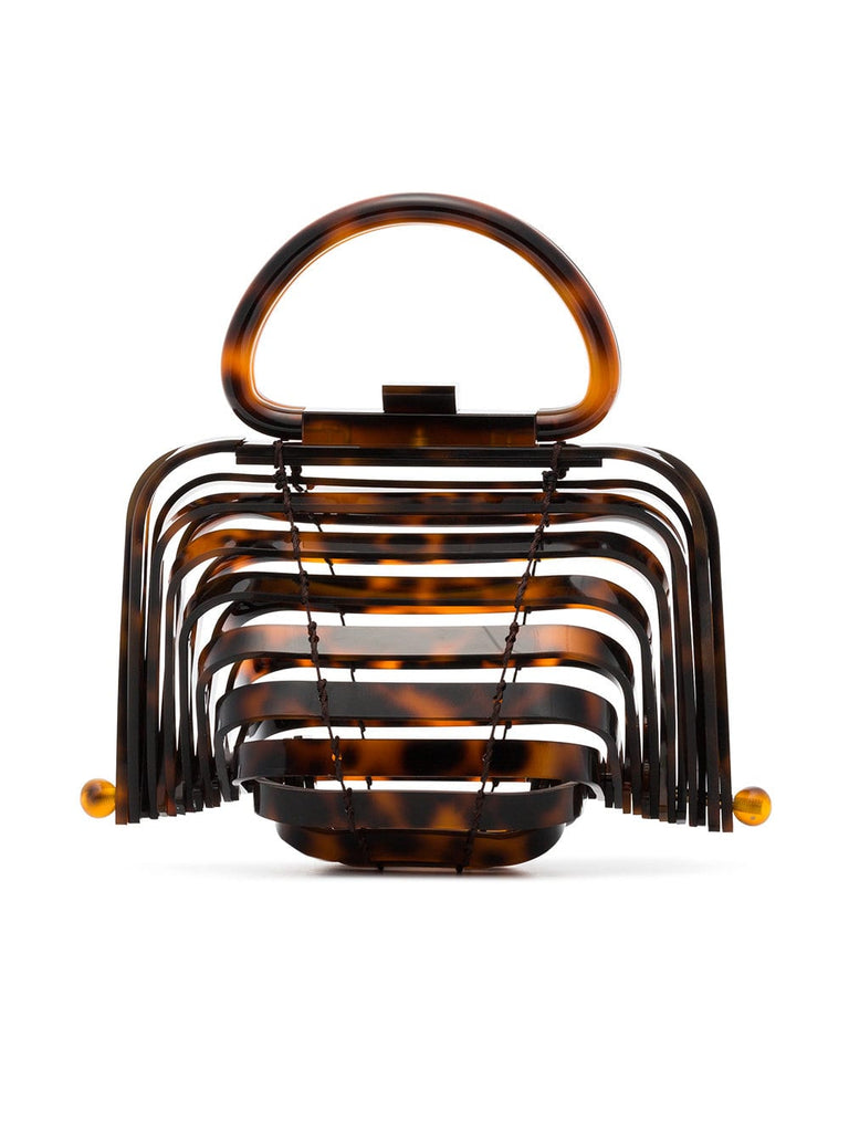 Tortoiseshell Lilleth Mini Acrylic Bag