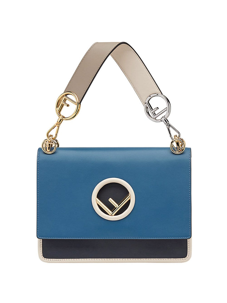 blue, navy and grey Kan I F shoulder bag