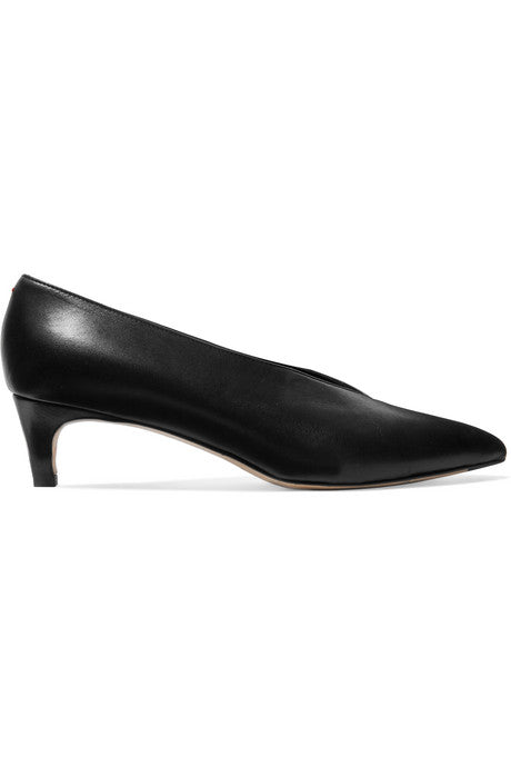 Camilla leather pumps