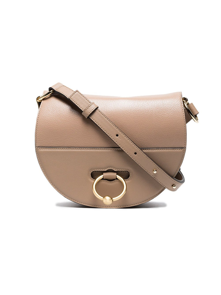 Ash Latch Leather Cross Body Bag