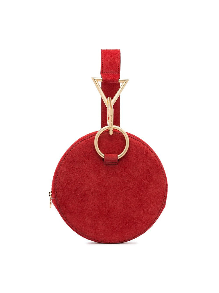 suede bracelet bag