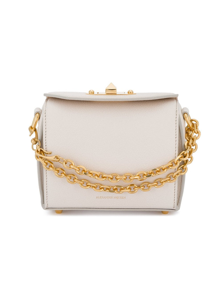 White Box Mini leather shoulder bag