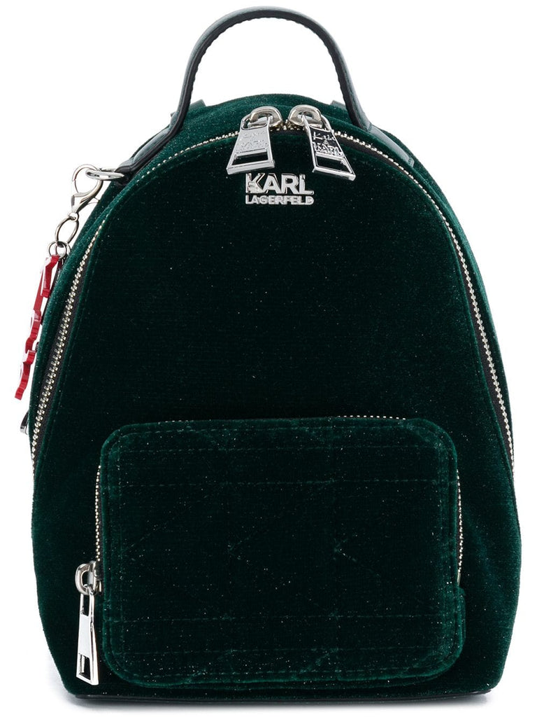 Karl X Kaia Velvet Mini Bpack